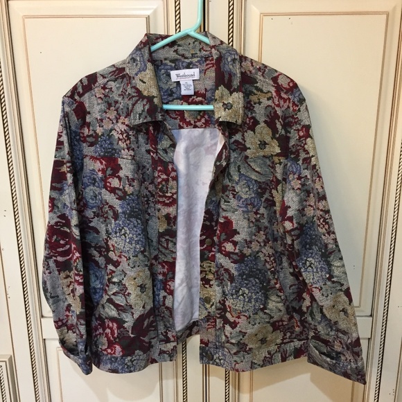 Westbound Jackets & Blazers - Westbound Jacket - Tapestry Print - Size XL